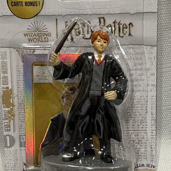 3 Harry Potter Wizarding World Mini Figure with Card Approximately 2inches tall - Picture 7 of 8